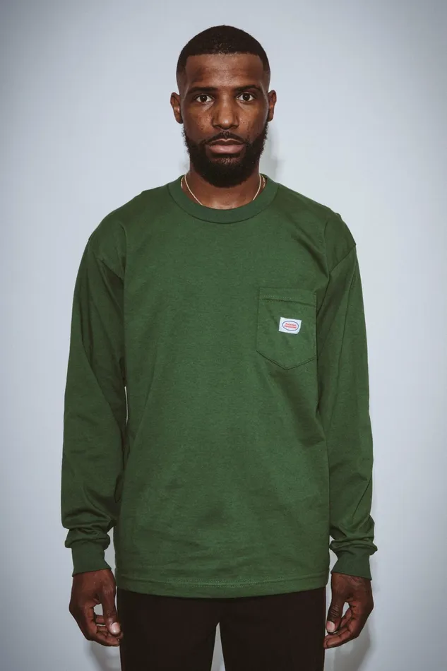Men USA Made Heavy Weight Pocket LS Tee Fucking Awesome Long Sleeve Tee Men USA Made Heavy Weight Pocket LS Tee Fucking Awesome Long Sleeve Tee