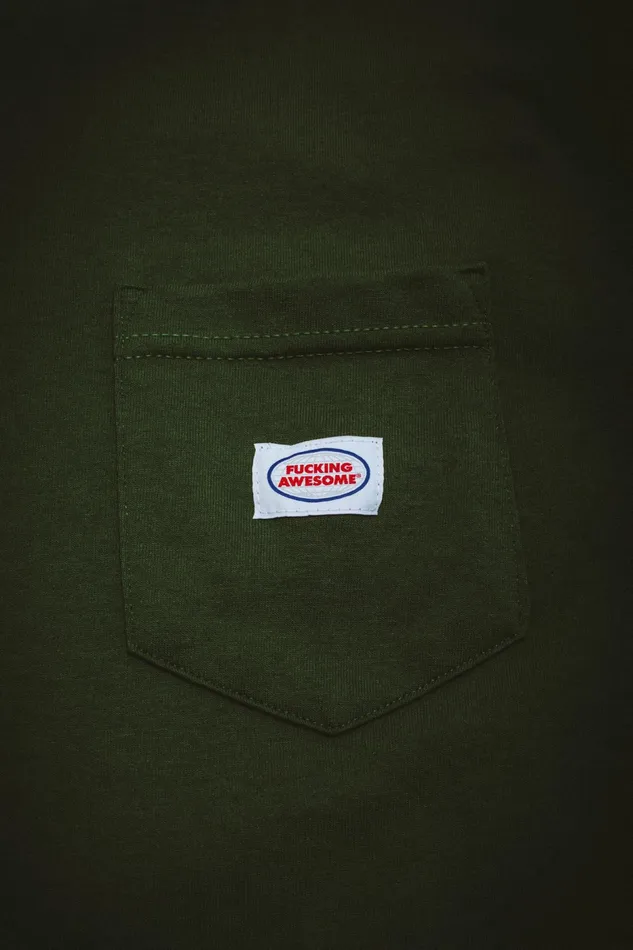 Men USA Made Heavy Weight Pocket LS Tee Fucking Awesome Long Sleeve Tee Men USA Made Heavy Weight Pocket LS Tee Fucking Awesome Long Sleeve Tee