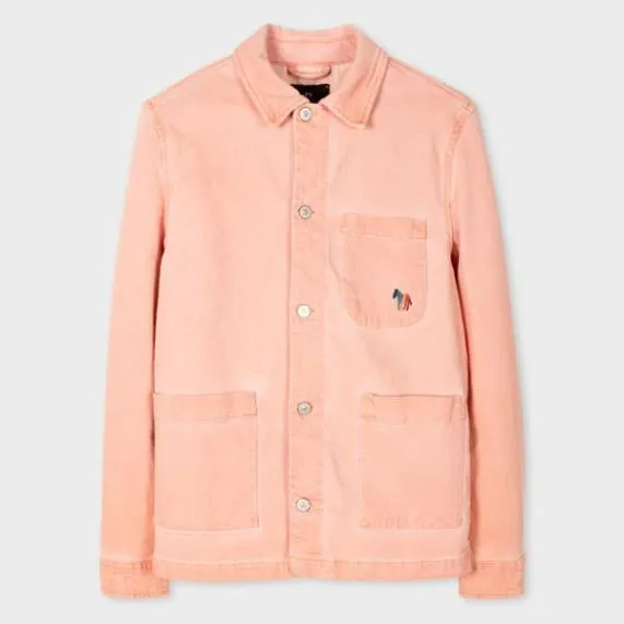 Mens 039Broad Stripe Zebra039 Logo Work Jacket Paul Smith Coats and Jackets Mens 039Broad Stripe Zebra039 Logo Work Jacket Paul Smith Coats and Jackets