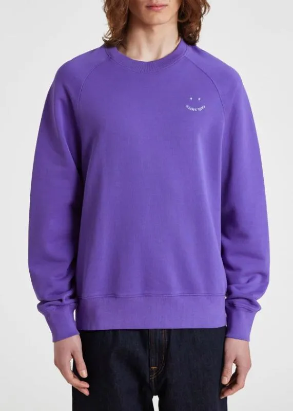 Mens 039Happy039 Raglan Sweatshirt Paul Smith Sweatshirts and Hoodies Mens 039Happy039 Raglan Sweatshirt Paul Smith Sweatshirts and Hoodies