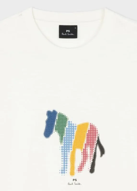 Mens 039Pixel Broad Stripe Zebra039 TShirt Paul Smith TShirts Mens 039Pixel Broad Stripe Zebra039 TShirt Paul Smith TShirts