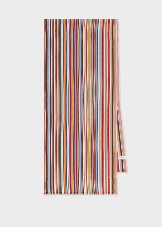Mens 039Signature Stripe039 Scarf and Merino Sweater Gift SetMerino Sweater039Signature Stripe039 Scarf Paul Smith Sweaters