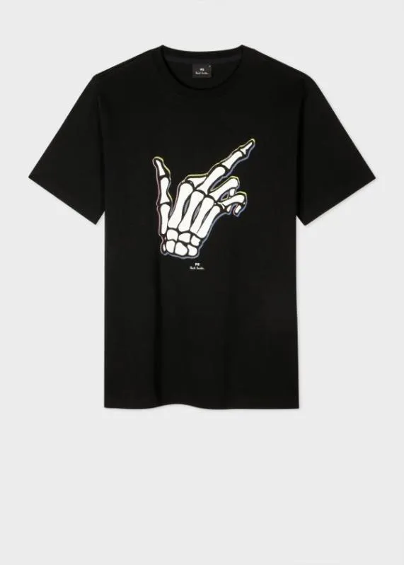 Mens 039Skeleton039 TShirt Paul Smith TShirts