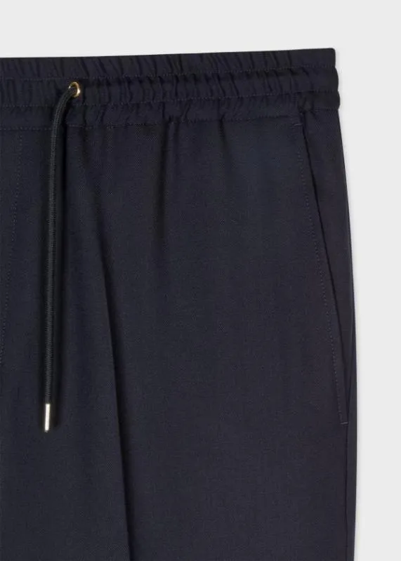 Mens A Suit To Travel In 8211 SlimFit DrawstringWaist Wool Pants Paul Smith Suits