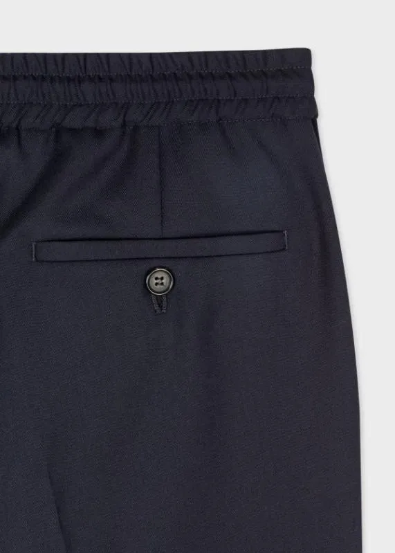 Mens A Suit To Travel In 8211 SlimFit DrawstringWaist Wool Pants Paul Smith Suits