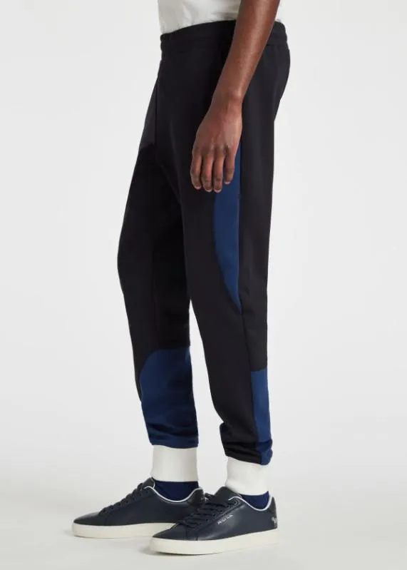 Mens CottonBlend Panelled Sweatpants Paul Smith Pants Mens CottonBlend Panelled Sweatpants Paul Smith Pants