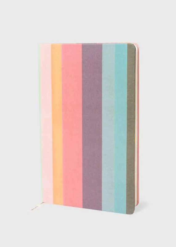 MensHome 039Artist Stripe039 Notebook Paul Smith Travel and Luggage