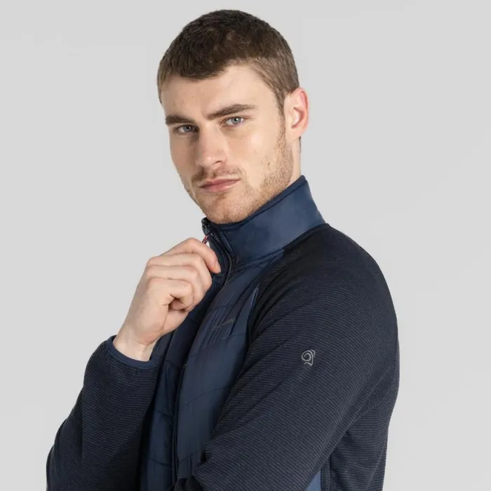 Mens Insulated Jackets Craghoppers Ardal Hybrid Jacket Blue Navy Mens Insulated Jackets Craghoppers Ardal Hybrid Jacket Blue Navy