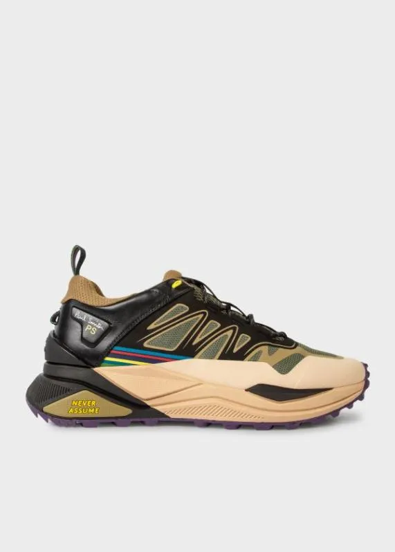 Mens Khaki 039Pryor039 Sneakers Paul Smith Sneakers