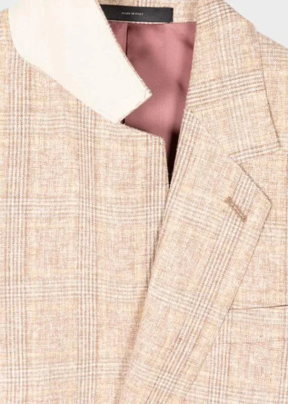 Mens LinenBlend Check Blazer Paul Smith Blazers Mens LinenBlend Check Blazer Paul Smith Blazers