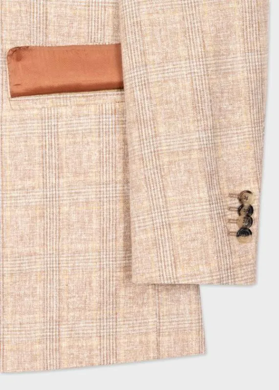 Mens LinenBlend Check Blazer Paul Smith Blazers Mens LinenBlend Check Blazer Paul Smith Blazers