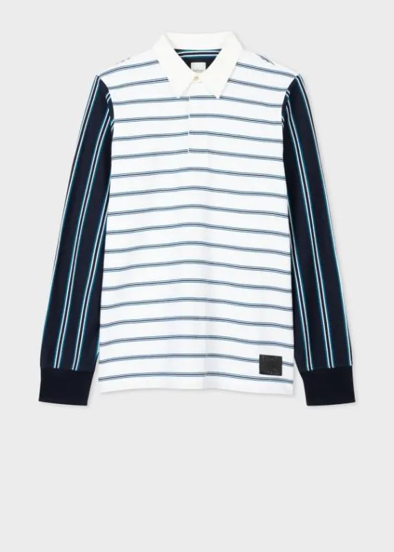 Mens Mix Up Rugby Shirt Paul Smith Polo Shirts