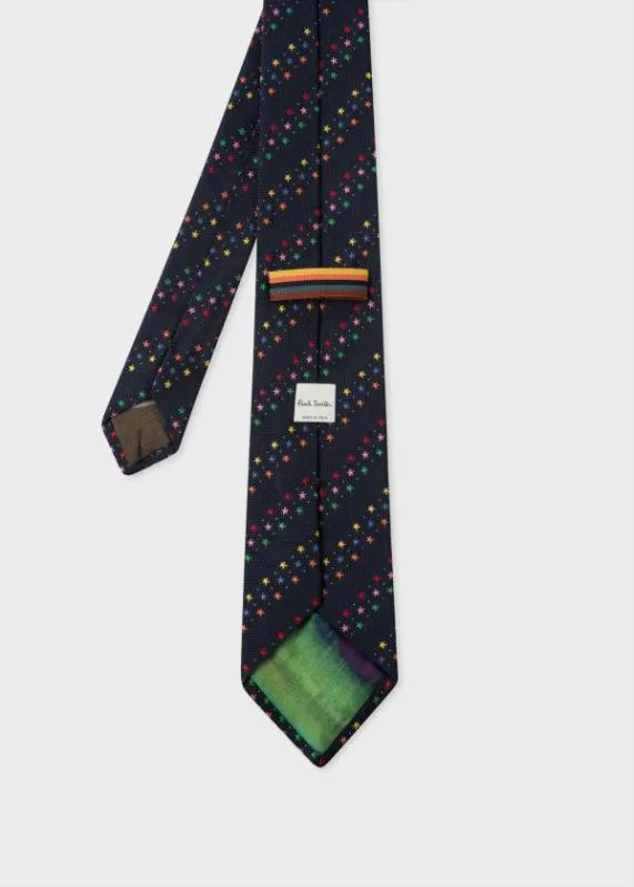 Mens Multi Coloured Stars Silk Tie Paul Smith Ties Mens Multi Coloured Stars Silk Tie Paul Smith Ties