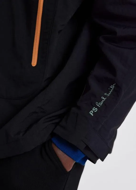 Mens Recycled Nylon Hooded Jacket Paul Smith Coats and Jackets Mens Recycled Nylon Hooded Jacket Paul Smith Coats and Jackets