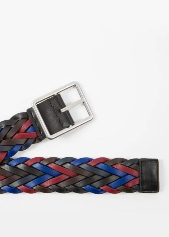 Mens Reversible Plaited Leather Belt Paul Smith Belts Mens Reversible Plaited Leather Belt Paul Smith Belts