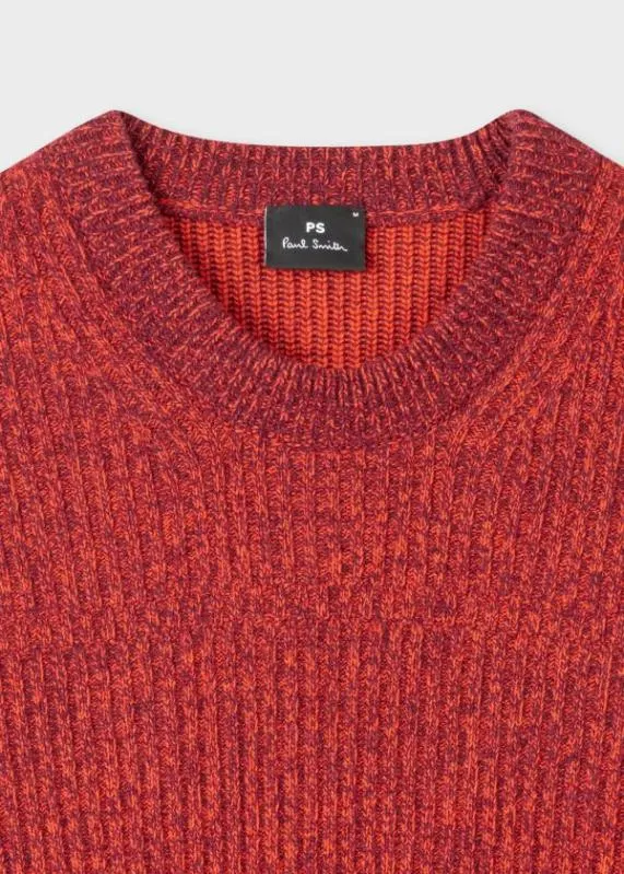 Mens Rib Knit Wool Sweater Paul Smith Sweaters Mens Rib Knit Wool Sweater Paul Smith Sweaters