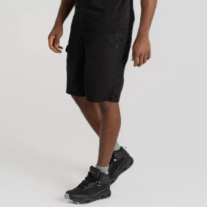 Mens Shorts Craghoppers Expert Kiwi Long Short Black