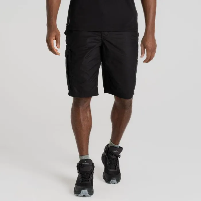 Mens Shorts Craghoppers Expert Kiwi Long Short Black Mens Shorts Craghoppers Expert Kiwi Long Short Black