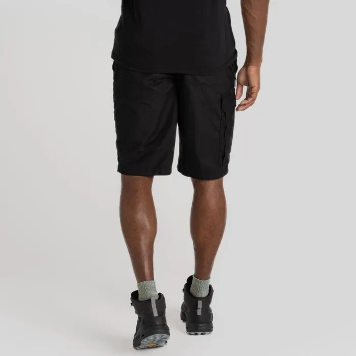 Mens Shorts Craghoppers Expert Kiwi Long Short Black Mens Shorts Craghoppers Expert Kiwi Long Short Black