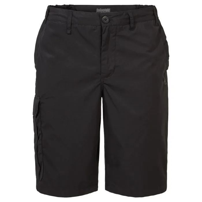 Mens Shorts Craghoppers Expert Kiwi Long Short Black Mens Shorts Craghoppers Expert Kiwi Long Short Black