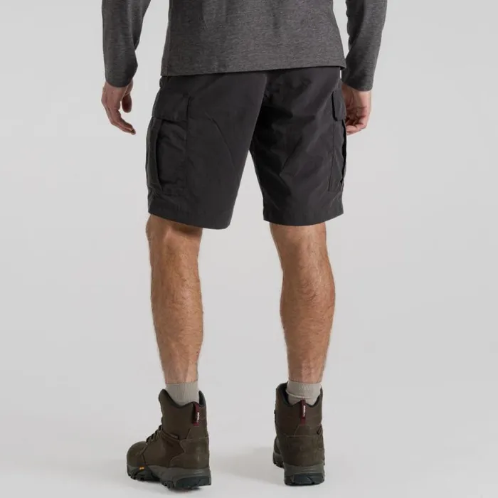 Mens Shorts Craghoppers NosiLife Cargo Short III Black Pepper Mens Shorts Craghoppers NosiLife Cargo Short III Black Pepper