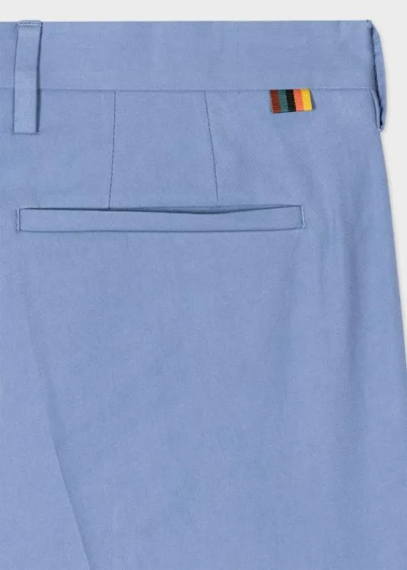 Mens Sky Blue Cotton Chinos Paul Smith Pants Mens Sky Blue Cotton Chinos Paul Smith Pants