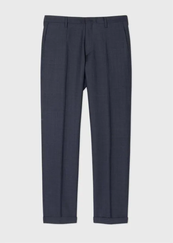 Mens SlimFit Wool Check Trousers Paul Smith Pants