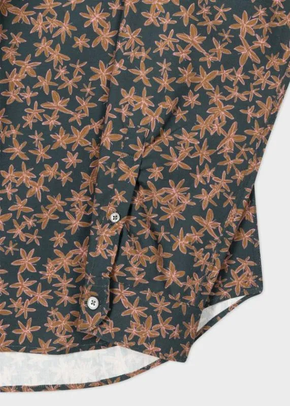 Mens TailoredFit 039Folk Floral039 Shirt Paul Smith Shirts Mens TailoredFit 039Folk Floral039 Shirt Paul Smith Shirts
