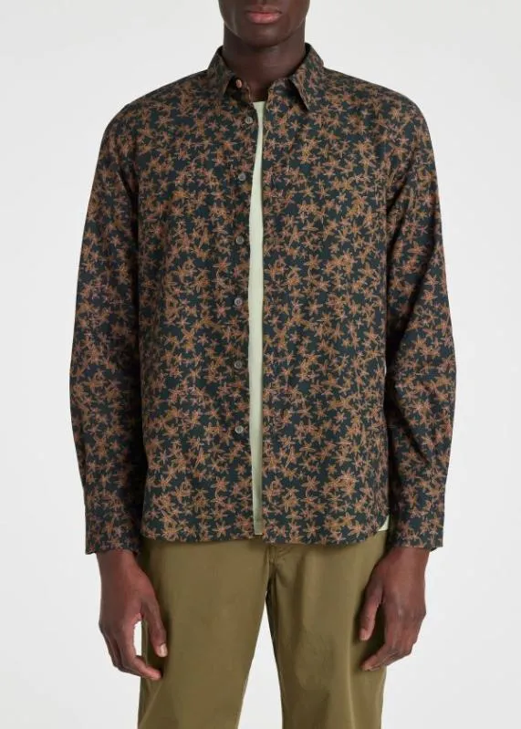 Mens TailoredFit 039Folk Floral039 Shirt Paul Smith Shirts Mens TailoredFit 039Folk Floral039 Shirt Paul Smith Shirts
