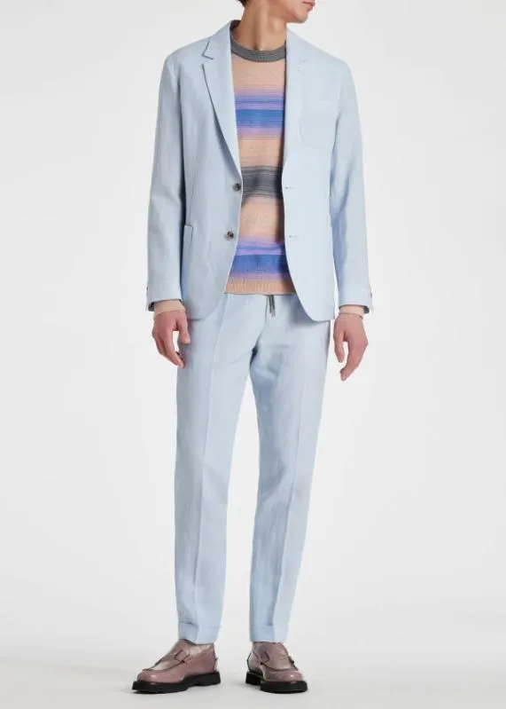 Mens TailoredFit Linen PatchPocket Blazer Paul Smith Blazers Mens TailoredFit Linen PatchPocket Blazer Paul Smith Blazers