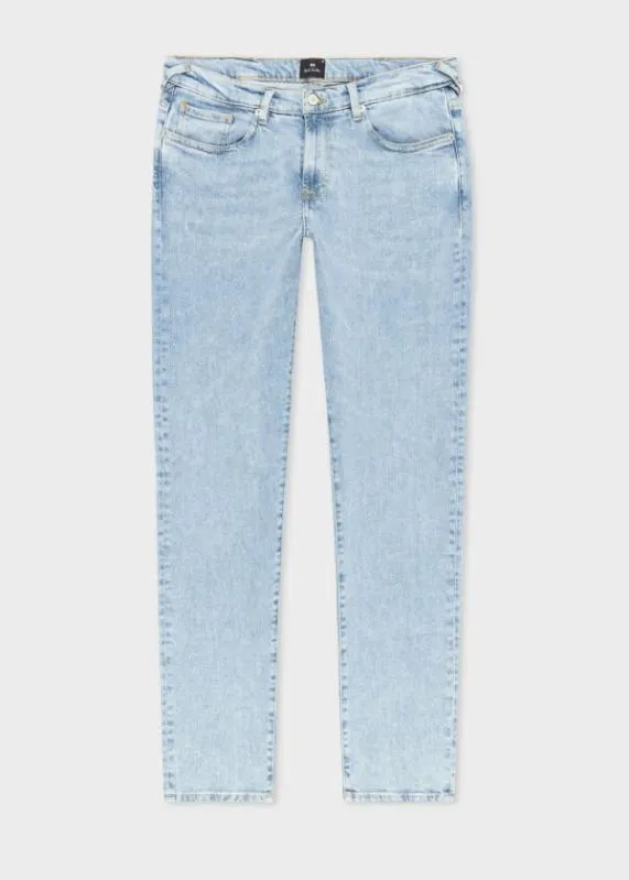 Mens TaperedFit 039Blue Black Comfort Stretch039 Jeans Paul Smith Jeans