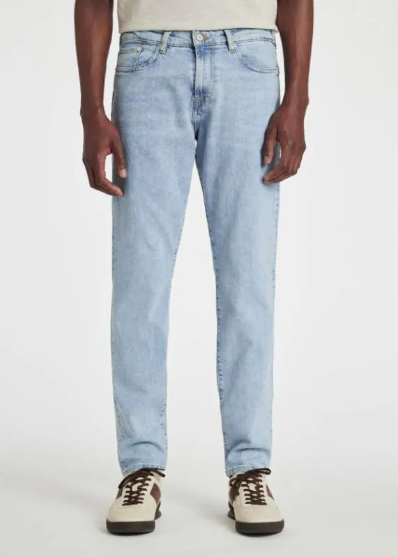 Mens TaperedFit 039Blue Black Comfort Stretch039 Jeans Paul Smith Jeans Mens TaperedFit 039Blue Black Comfort Stretch039 Jeans Paul Smith Jeans