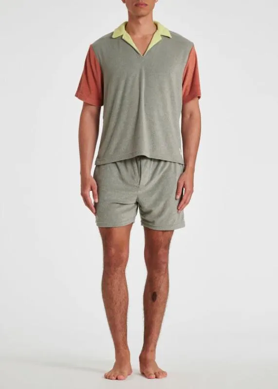 Mens Towelling Lounge TShirt Paul Smith Loungewear Mens Towelling Lounge TShirt Paul Smith Loungewear