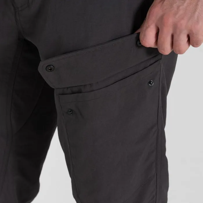Mens Walking Trousers Craghoppers NosiLife Adventure Trouser III Black Pepper Mens Walking Trousers Craghoppers NosiLife Adventure Trouser III Black Pepper
