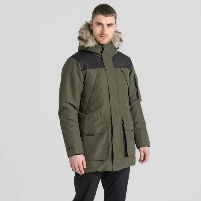 Mens Waterproof Jackets Craghoppers Bishorn III Waterproof Jacket Woodland Green Black Mens Waterproof Jackets Craghoppers Bishorn III Waterproof Jacket Woodland Green Black