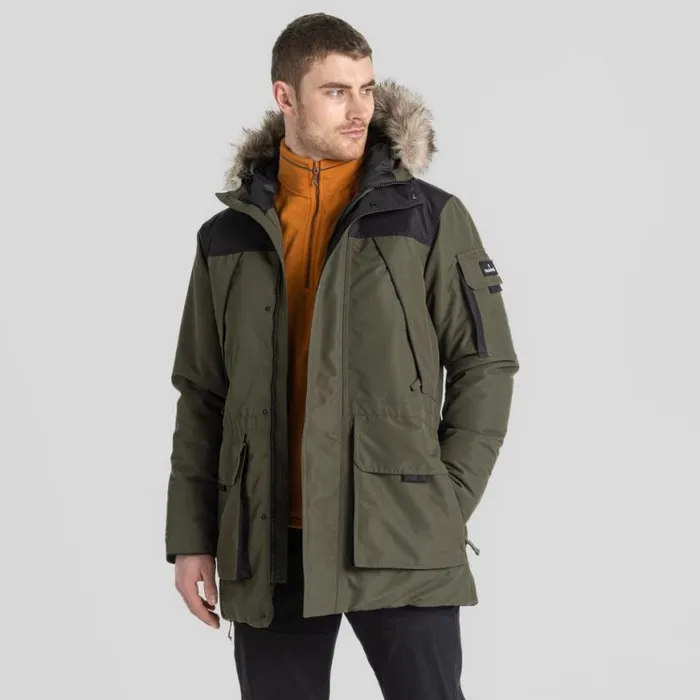 Mens Waterproof Jackets Craghoppers Bishorn III Waterproof Jacket Woodland Green Black Mens Waterproof Jackets Craghoppers Bishorn III Waterproof Jacket Woodland Green Black