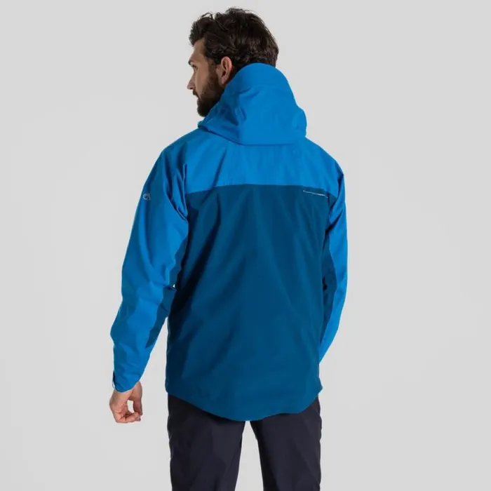 Mens Waterproof Jackets Craghoppers Diggory Stretch Waterproof Jacket Howlite Blue Poseidon Blue Mens Waterproof Jackets Craghoppers Diggory Stretch Waterproof Jacket Howlite Blue Poseidon Blue
