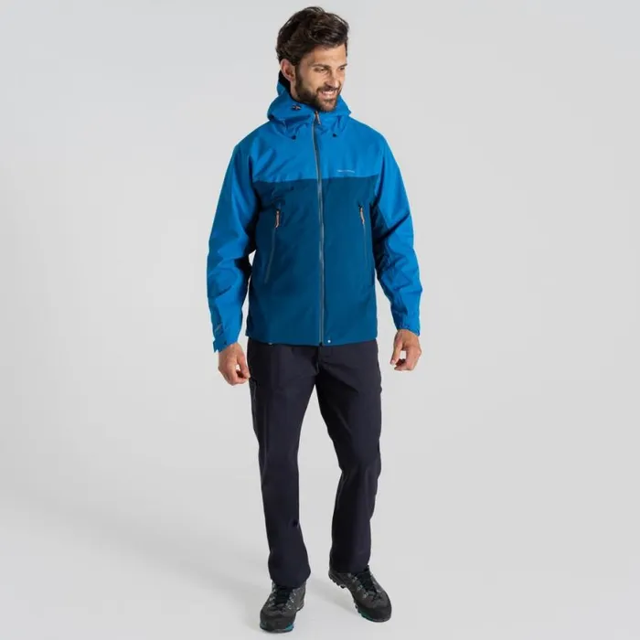 Mens Waterproof Jackets Craghoppers Diggory Stretch Waterproof Jacket Howlite Blue Poseidon Blue Mens Waterproof Jackets Craghoppers Diggory Stretch Waterproof Jacket Howlite Blue Poseidon Blue