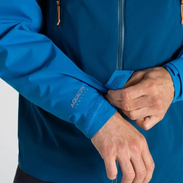 Mens Waterproof Jackets Craghoppers Diggory Stretch Waterproof Jacket Howlite Blue Poseidon Blue Mens Waterproof Jackets Craghoppers Diggory Stretch Waterproof Jacket Howlite Blue Poseidon Blue
