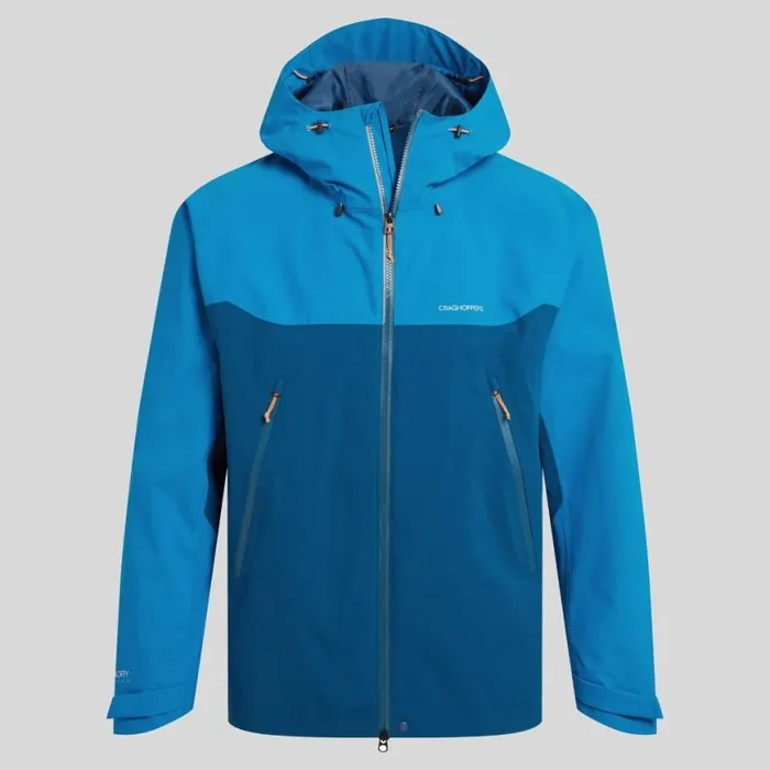 Mens Waterproof Jackets Craghoppers Diggory Stretch Waterproof Jacket Howlite Blue Poseidon Blue Mens Waterproof Jackets Craghoppers Diggory Stretch Waterproof Jacket Howlite Blue Poseidon Blue