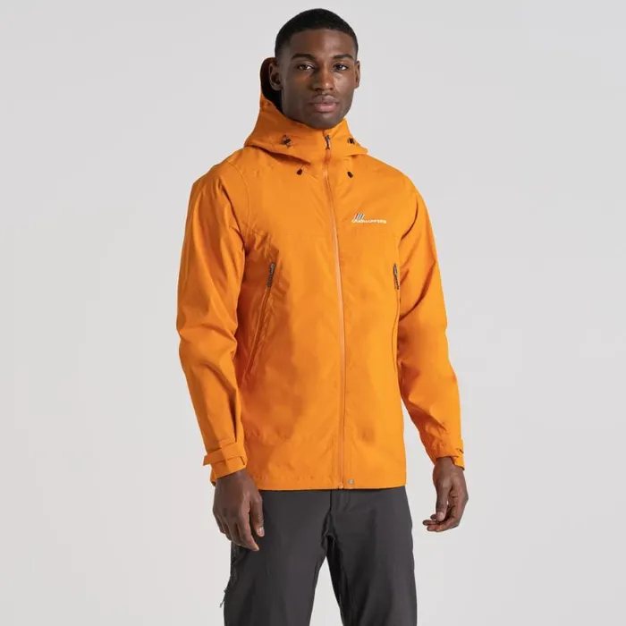 Mens Waterproof Jackets Craghoppers Maris 25L Stretch Waterproof Jacket Canyon Orange Mens Waterproof Jackets Craghoppers Maris 25L Stretch Waterproof Jacket Canyon Orange