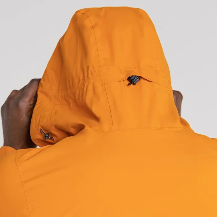 Mens Waterproof Jackets Craghoppers Maris 25L Stretch Waterproof Jacket Canyon Orange Mens Waterproof Jackets Craghoppers Maris 25L Stretch Waterproof Jacket Canyon Orange