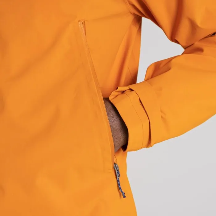 Mens Waterproof Jackets Craghoppers Maris 25L Stretch Waterproof Jacket Canyon Orange Mens Waterproof Jackets Craghoppers Maris 25L Stretch Waterproof Jacket Canyon Orange