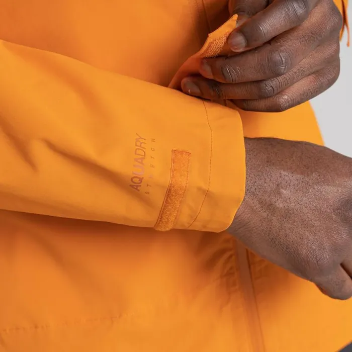 Mens Waterproof Jackets Craghoppers Maris 25L Stretch Waterproof Jacket Canyon Orange Mens Waterproof Jackets Craghoppers Maris 25L Stretch Waterproof Jacket Canyon Orange
