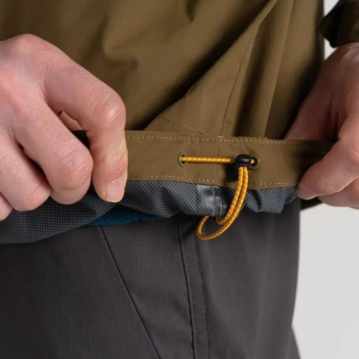 Mens Waterproof Jackets Craghoppers Maris 25L Stretch Waterproof Jacket Picholine Green Mens Waterproof Jackets Craghoppers Maris 25L Stretch Waterproof Jacket Picholine Green