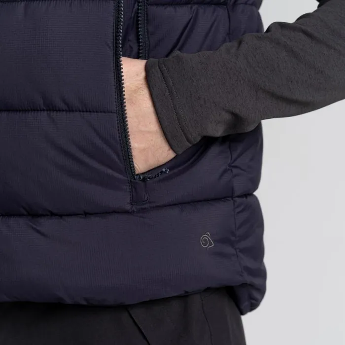 MensWomens Gilets Craghoppers Expert Padded Winter Vest Dark Navy MensWomens Gilets Craghoppers Expert Padded Winter Vest Dark Navy
