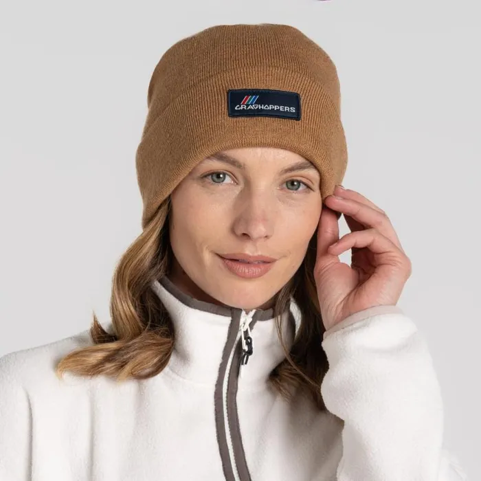 MensWomens Hats Craghoppers Archive II Beanie Boulder MensWomens Hats Craghoppers Archive II Beanie Boulder