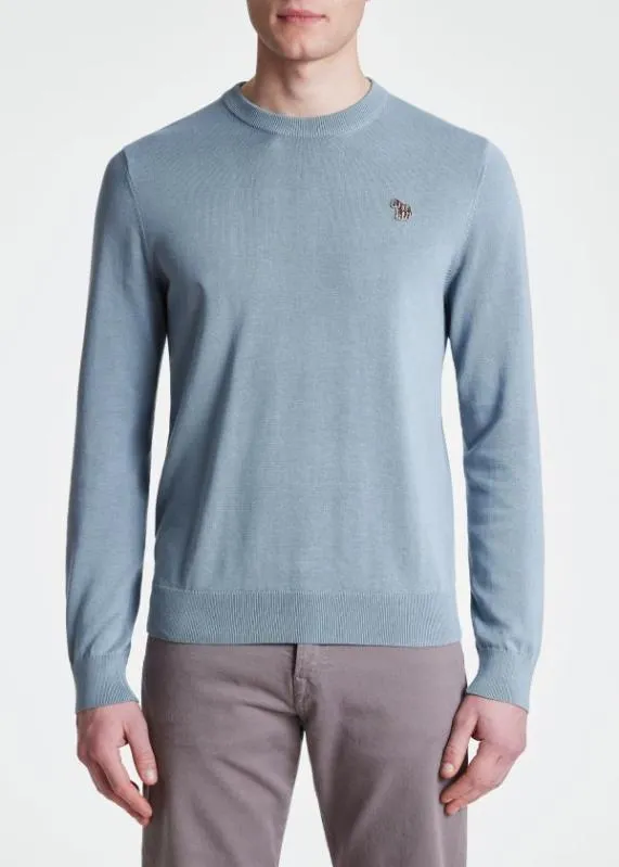 Mens Zebra Logo Knitted Sweater Paul Smith Sweaters Mens Zebra Logo Knitted Sweater Paul Smith Sweaters