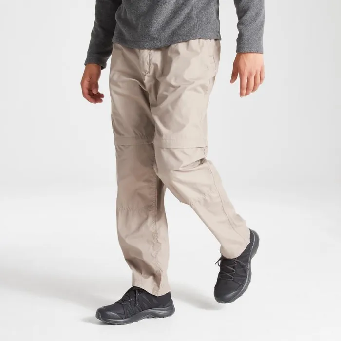 Mens Zip Off Trousers Craghoppers Kiwi Convertible Trousers Beach