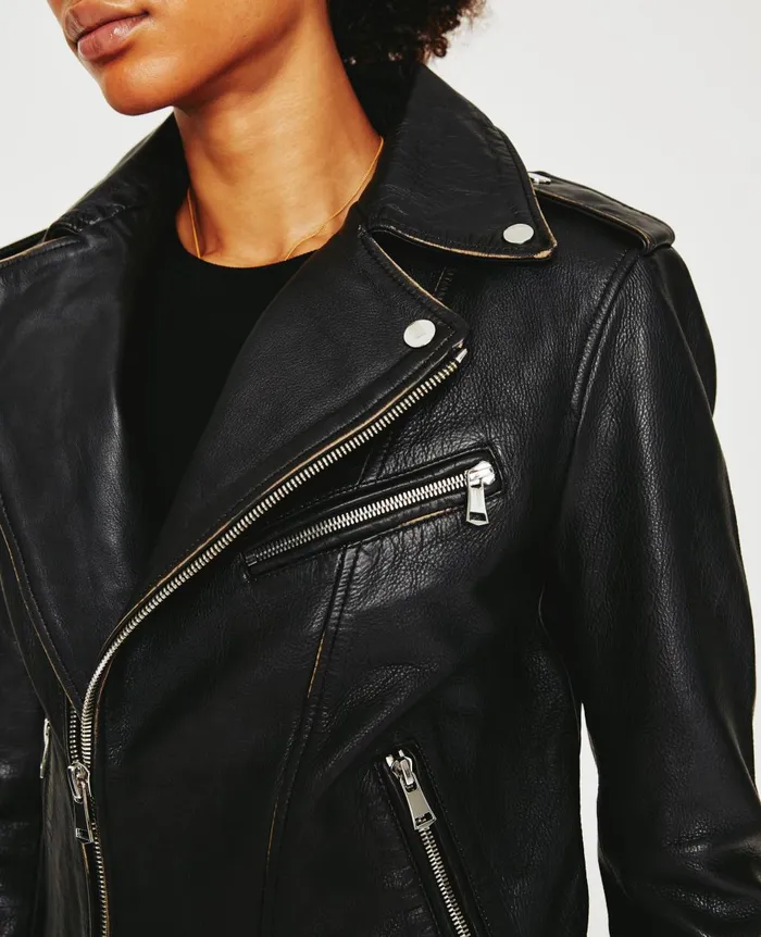 Mika Jacket True Black Women AG Jeans Jackets